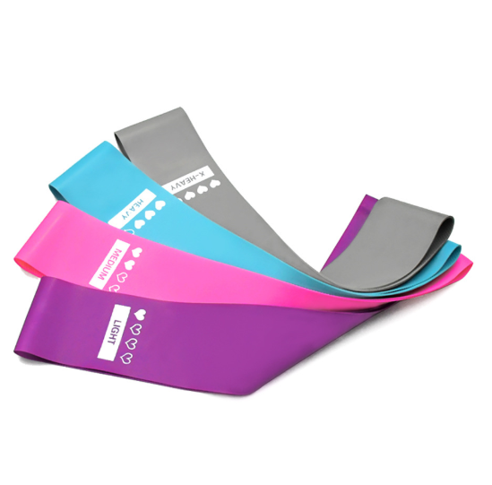 Resistance Bands – Heavy-Duty Elastic Exercise Bands for Glutes, Legs & Full-Body Fitness, Gym & Home Workouts