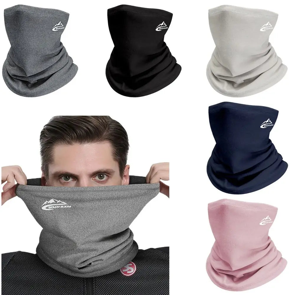 Unisex Thermal Winter Neck Warmer – Soft Velvet Windproof Face Cover for Men & Women