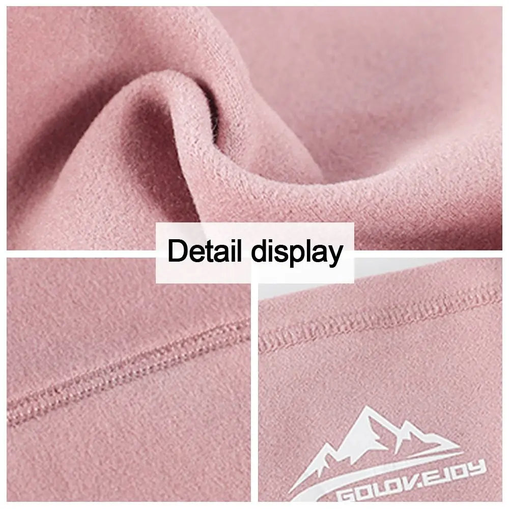 Unisex Thermal Winter Neck Warmer – Soft Velvet Windproof Face Cover for Men & Women