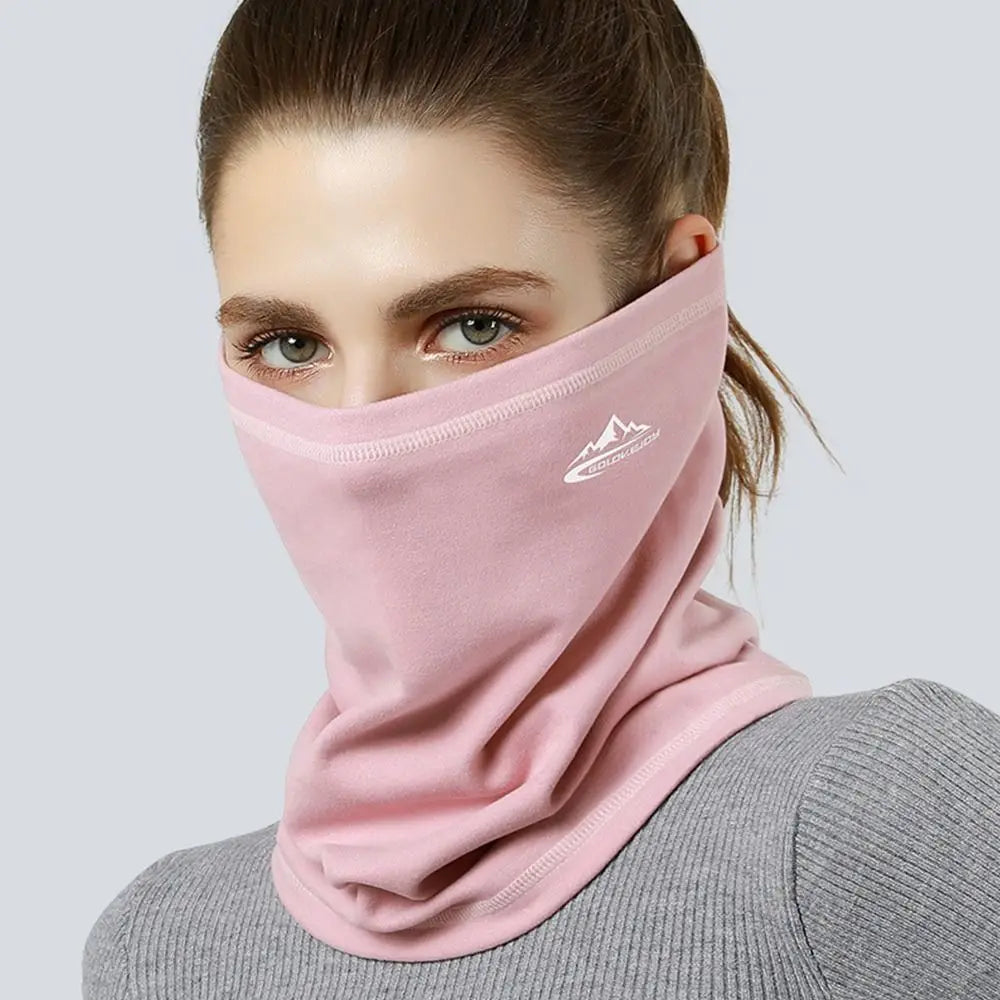 Unisex Thermal Winter Neck Warmer – Soft Velvet Windproof Face Cover for Men & Women