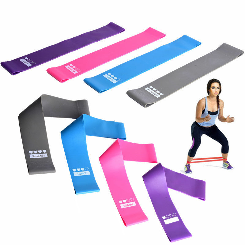 Resistance Bands – Heavy-Duty Elastic Exercise Bands for Glutes, Legs & Full-Body Fitness, Gym & Home Workouts