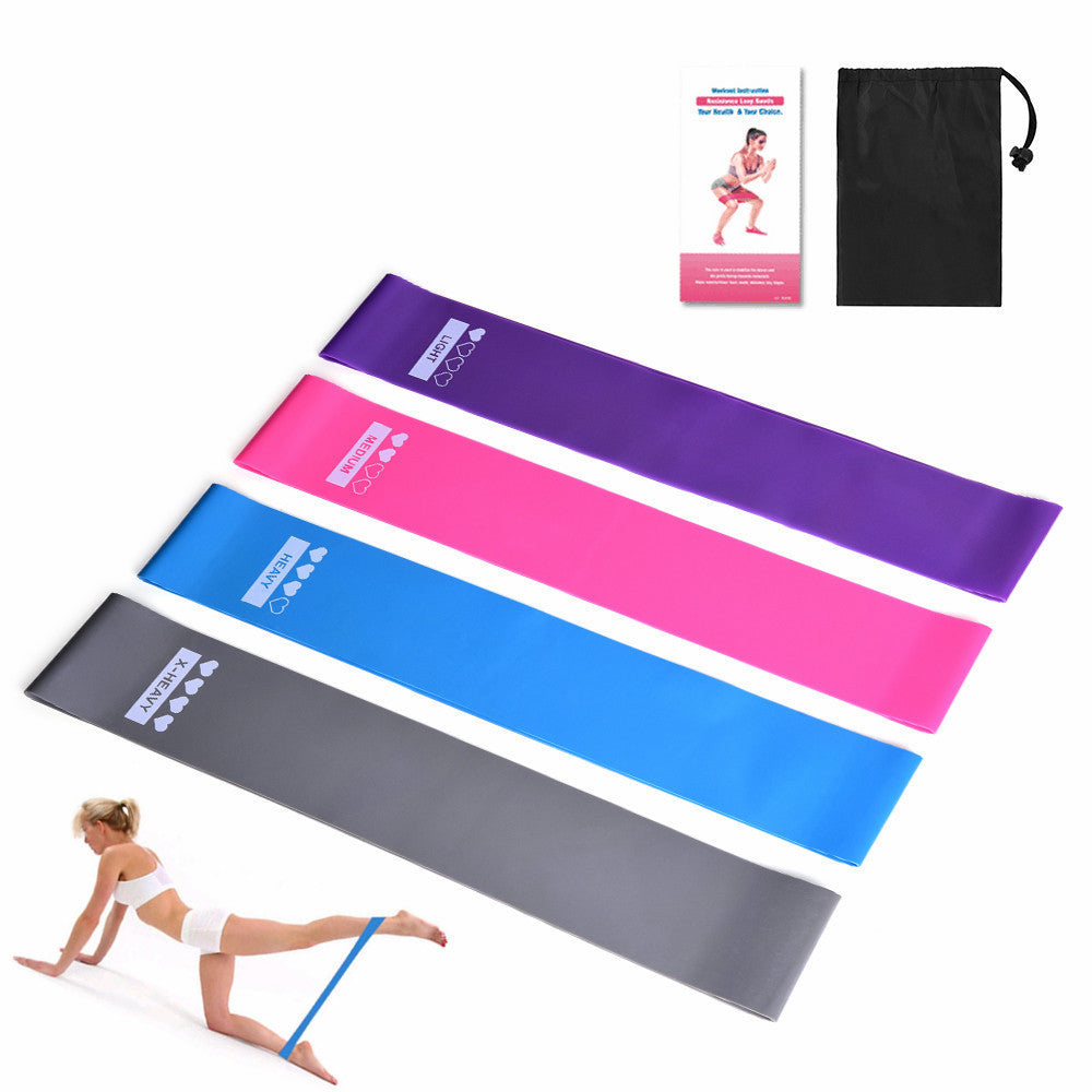 Resistance Bands – Heavy-Duty Elastic Exercise Bands for Glutes, Legs & Full-Body Fitness, Gym & Home Workouts